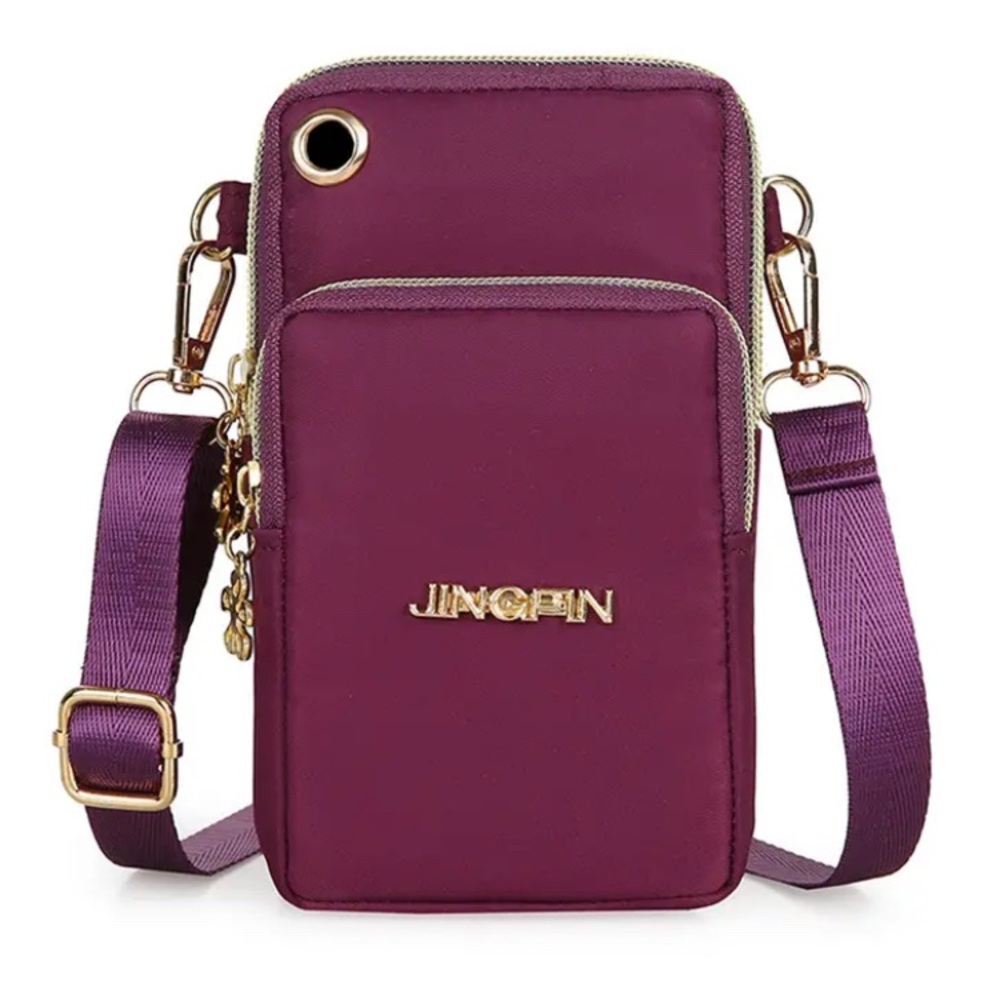 JINGPIN, phone , purse, wallet Women's . Color purple